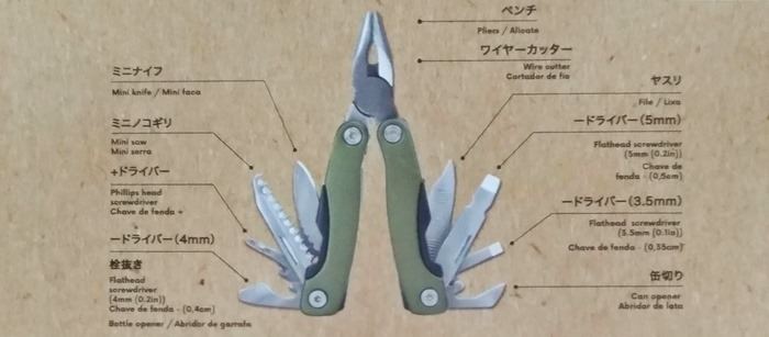 ダイソーの300円マルチツールがキャンプに使えそう やつログ
