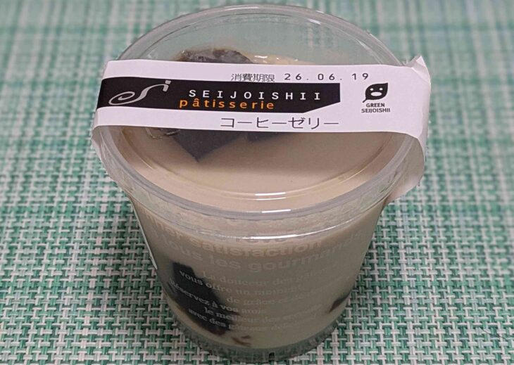 成城石井のコーヒーゼリー(開封前)